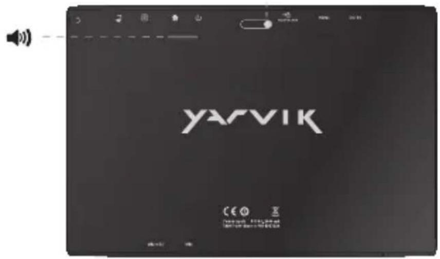 Yarvik Xenta TAB07200 - Buttons &amp; Connections - 3