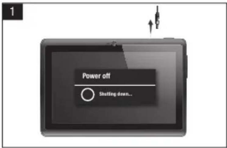 Yarvik Luna TAB07101 - Factory Reset Execution - 1