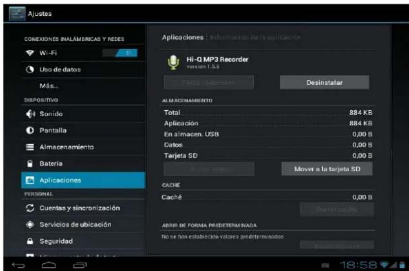 Leotec LPad Quantum S 8 LETAB908 - como desinstalar una aplicacion? - 1