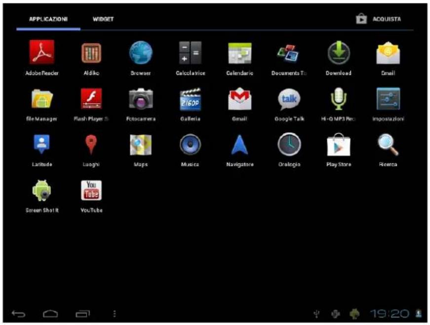 Leotec LPad Polar LETAB907 - Interfaccia principale - 10