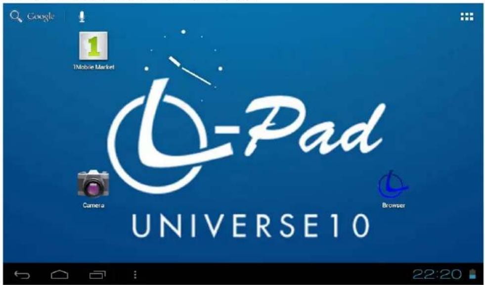 Leotec LPad Quantum S LETAB906 - Interfaccia principale - 1
