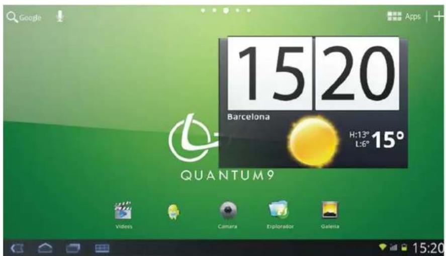 Leotec LPad Quantum S LETAB906 - Interfaz principal - 1