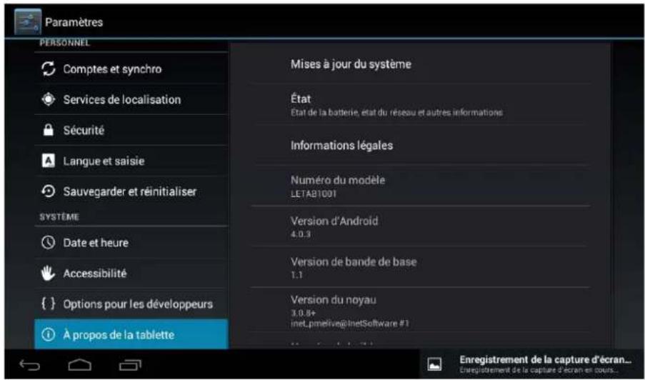 Leotec LPad Quantum LETAB904 - Majuscules automatiques - 5