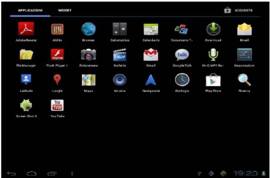 Leotec LPad Quantum LETAB904 - Interfaccia principale - 12