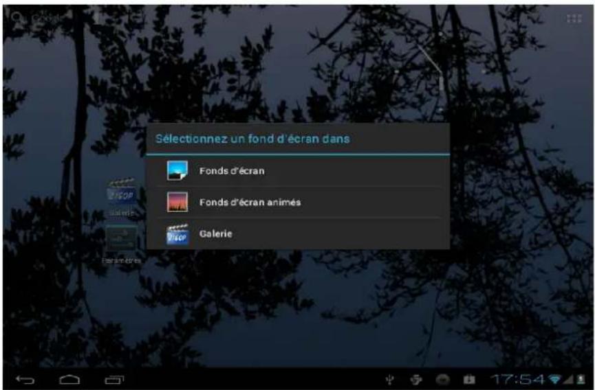 Leotec LPad Quantum LETAB904 - Depuis la zone d'applications et de widgets on peut gérer les principales icônes de - 2