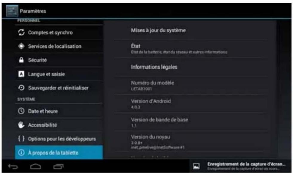 Leotec LPad Comet LETAB901 - Réglage de la date et de l'heure - 4