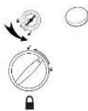 Sentry Compact Security Safe P008E - Ouvoir la boite sécurité avec la cle prioritaire - 1