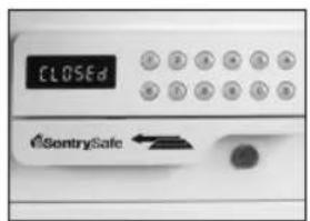 Sentry HL100ES - To lock the door - 7
