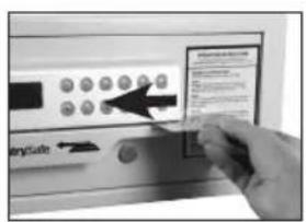 Sentry HL100ES - To unlock the door - 4