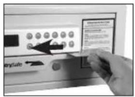 Sentry HL100ES - Bloqueo de la puerta - 4