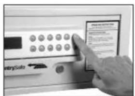 Sentry HL100ES - Pour verrouiller la porte - 4