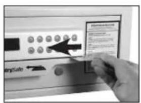 Sentry HL100ES - Desbloqueo de la puerta - 4