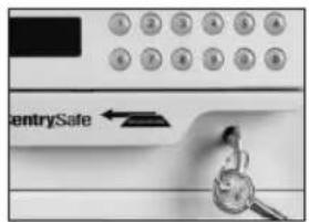 Sentry H060ES - Reprogramming the Safe Lock After Override Use - 2
