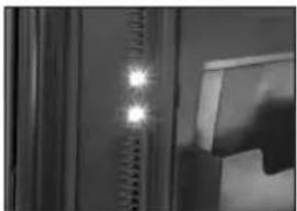 Sentry Electronic FireSafe SFW123GDF - Cómo operar la luz - 1