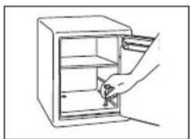 Sentry Electronic FireSafe SFW123GDF - Herramientas necesarias para apernar la caja fuerte al piso - 6