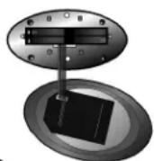 Sentry Executive FireSafe EF4738E - Pour installer les piles : - 2