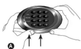 Sentry Executive FireSafe EF4738E - Pour installer les piles : - 1