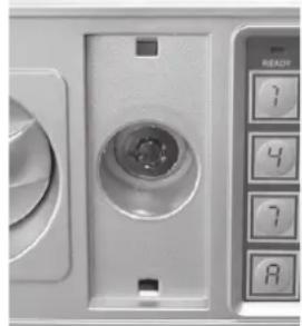 CONRAD Electronic safe 20EA - Ouvrir/Fermer le coffre-fort avec la clé - 2