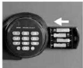 SentrySafe SFW123CS - Preparing your safe for first time use - 4