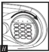 SentrySafe MSW0809 - Electronic lock - 1