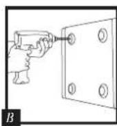 SentrySafe MSW0809 - Kassakaapin kiinnitys: - 2