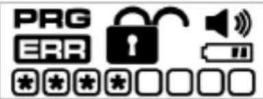SentrySafe MSW0809 - Icon identification - 1