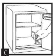 SentrySafe MSW0809 - Instructions for floor mounting - 3