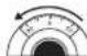 SentrySafe MS5635 - Alignez zéro sur le repère. - 1