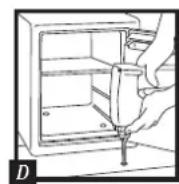 SentrySafe MS5635 - Pérdida de la combinación o de llaves - 4