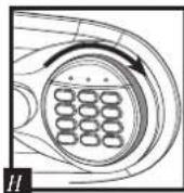 SentrySafe MS0607 - Einbau der Batterien - 1
