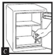 SentrySafe MS0607 - Fixation du coffre-fort : - 3