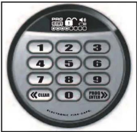 SentrySafe MS0607 - Edistynyt sahköinen LCD-lukk - 1