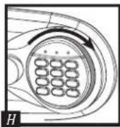 SentrySafe MS0607 - Installazione delle batterie - 1
