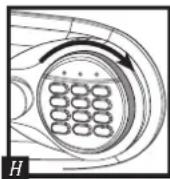 SentrySafe MS0200 - Installazione delle batterie - 1