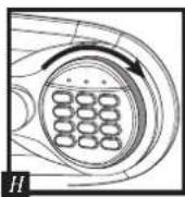 SentrySafe Fire Safe - Cerradura electrónica - 1