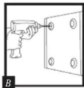 SentrySafe Fire Safe - Instructions for floor mounting - 2