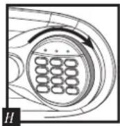 SentrySafe Fire Safe - Einbau der Batterien - 1