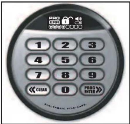 SentrySafe Fire Safe - Avancerat elektroniskt LCD-l - 1