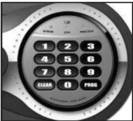 SentrySafe Fire Safe - Sähköinen peruslukko - 1