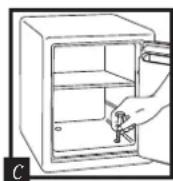 SentrySafe Fire Safe - Anleitung: - 3