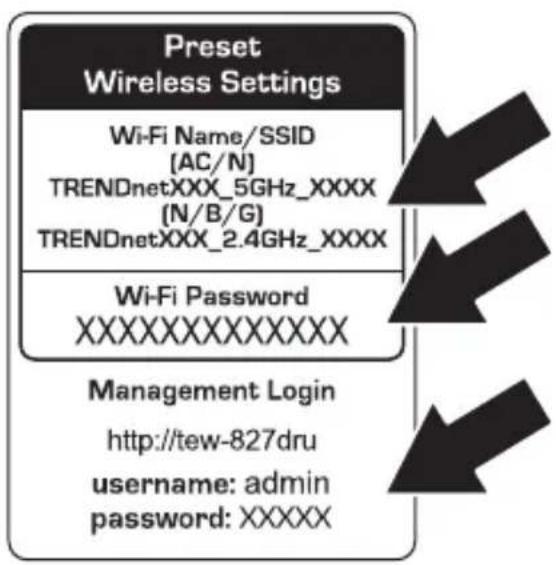TRENDNET StreamBoost TEW827DRU - Remarque: - 1