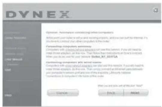 Dynex DXWGRTR - Pour utiliser l'aide optionnelle pour connecter d'autres ordinateurs : - 1