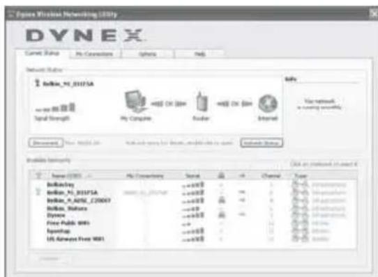 Dynex DXWGRTR - Para configurar la seguridad: - 6