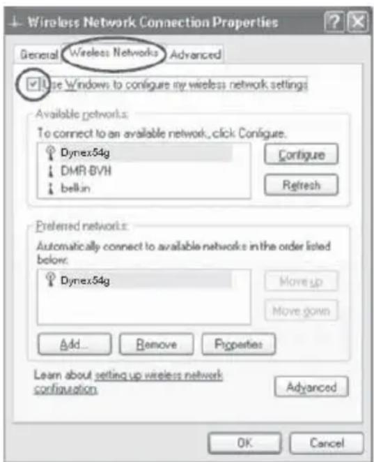 Dynex DXWGRTR - Para configurar la calidad de red inalámbrica de Windows XP paraemploi WPA-PSK: - 1