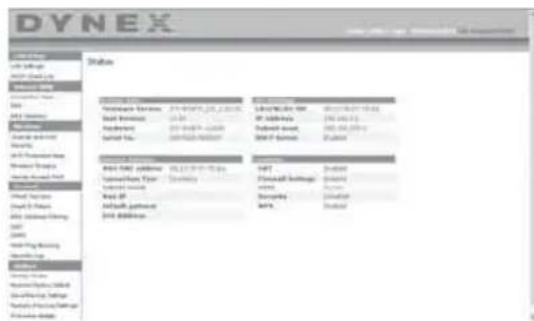 Dynex DXWGRTR - Para configurar la seguridad: - 1