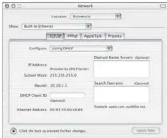 Dynex DXWGRTR - Para configurar manualmente los ajustes de red en Mac OS X: - 2