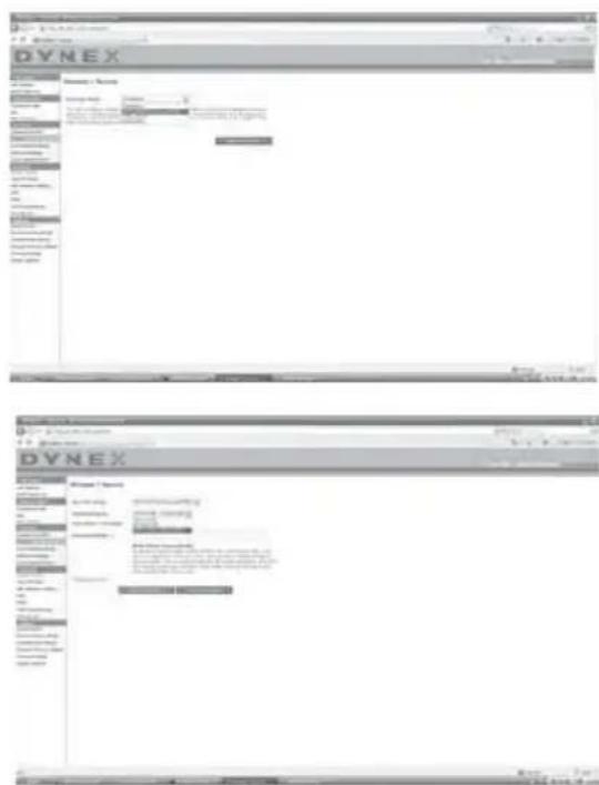Dynex DXWGRTR - Pour configurer la sécurité : - 3