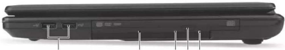 eMachines D732 - Right view - 1
