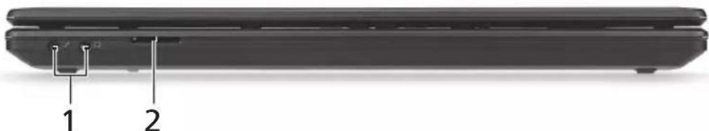 eMachines D732 - Vue frontale fermée - 1