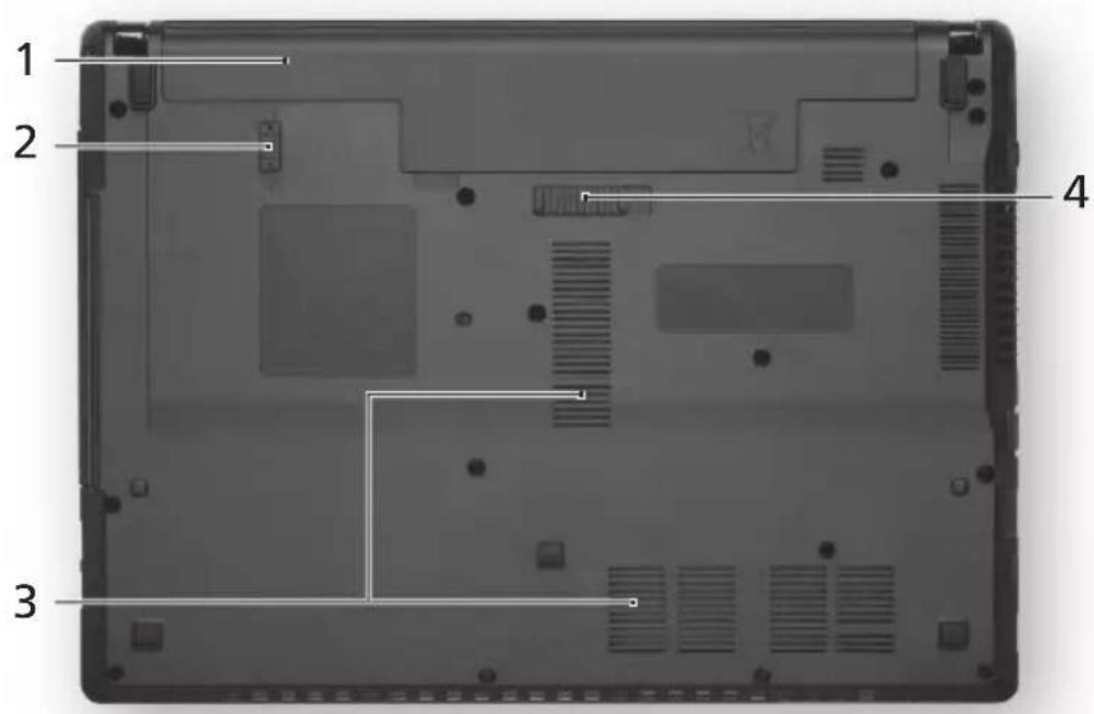eMachines D528 - Pohlad zdola - 1